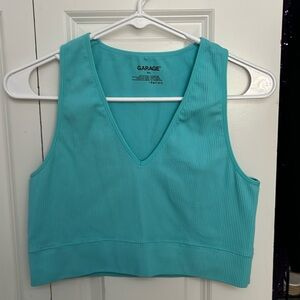 V neck tank top from Garage